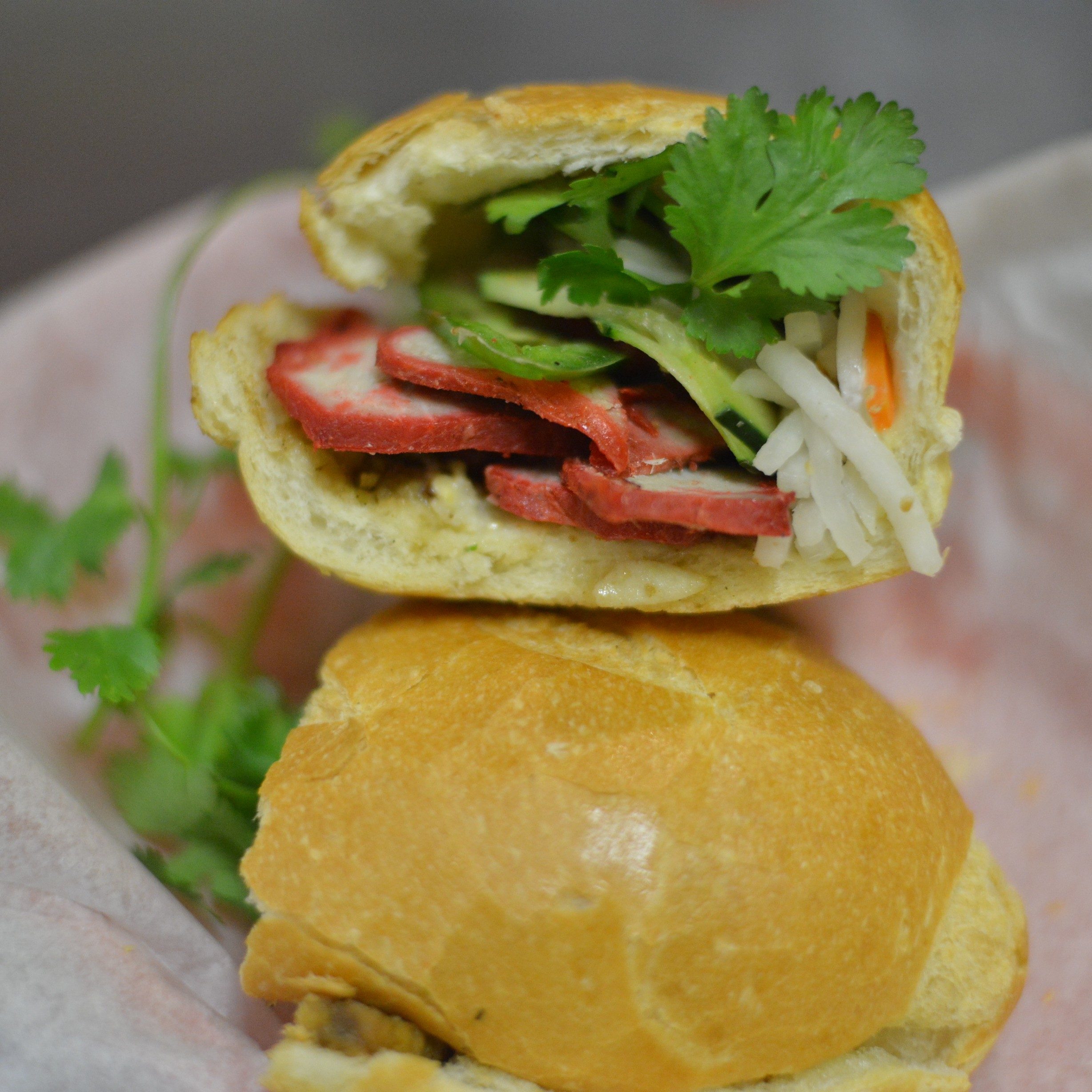 2-BBQ Pork Sandwich.