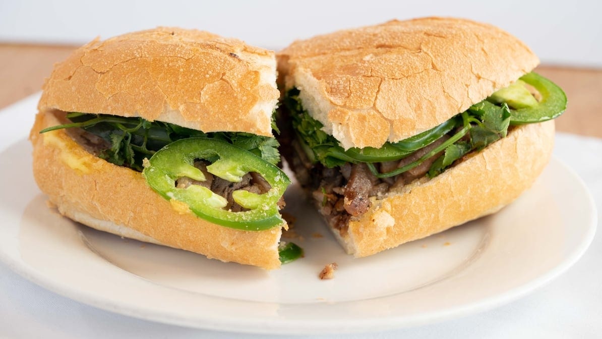 1-Grilled Pork Sandwich.